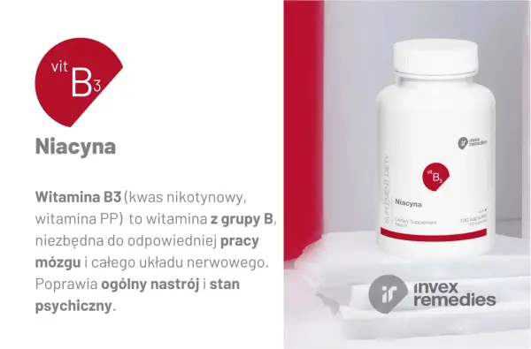Witamina B3 - Co daje i kiedy suplementować?